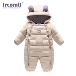 Ircomll bébé garçon vêtements né salopette infantile combinaison épaisse chaude Snowsuit enfants vêtements enfants vêtements 231226