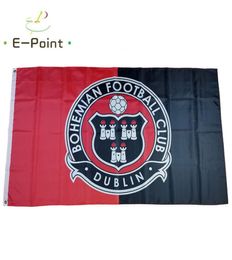 Irlande Bohemian FC 35ft 90cm150cm Polyester Flag Decoration Decoration Flying Home Garden Flags Festive Cadeaux1189481