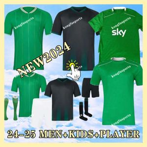 24 25 IReLaNdS Soccer Jersey 2024 Euro Cup ROBINSON OBAFEMI Home Away Kids Special 2025 Camiseta de fútbol Calificador nacional Classy Green White FERGUSON BROWNE BRADY