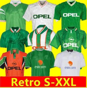 Ierland Soccer2002 1994 KEANE Retro voetbalshirts 1990 1992 1996 1997 02 03 Irelands Away Classic Vintage Irish Mcgrath Duff STAUNTON HOUGHTON Mcateer Top888
