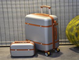 Irisbobs Nouveau design Varigne entière avec ABS Hard Shell Carry On Traveling Single Trolley Buggage3670902