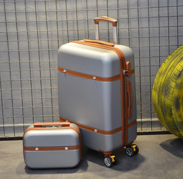 Irisbobs Nouveau design Varigne entière avec ABS Hard Shell Carry On Traveling Single Trolley Buggage7099712