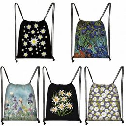 IRISES / Edelweiss FR Impresión Bolsa de dibujo Mujeres Kawaii Butterfly Mochilas Almacenamiento casual para niñas de viajes Regalo de libros y77k#