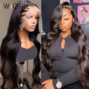 IRL 30 40 inch 13x6 HD Body Wave Lace Front Human Hair s Glueless Braziliaans water 13x4 frontaal voor vrouwen 240408