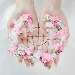 irls Serre-tête à fleurs en strass et cristal, accessoires pour cheveux de communion, costume de photographie d'anniversaire de mariée pour femmes et filles (violet)