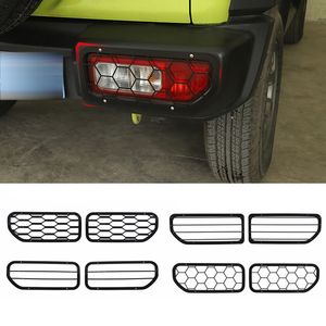 Couvercle de décoration de feu arrière de voiture en fer, pour Suzuki Jimny JB74 19 +, accessoires extérieurs automobiles