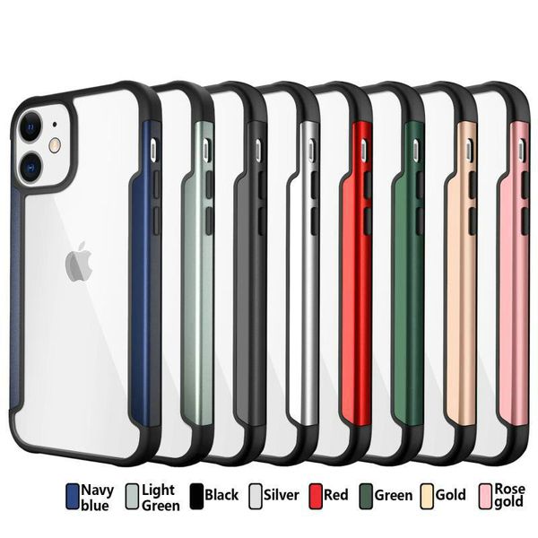 Coques de téléphone transparentes antichoc Iron Man Metal Blade pour iPhone 14 13 12 11 Pro Max XR XS X Mini 6G 7G 8 Plus Galaxy S22 Plus Coque de protection en TPU ultra acrylique