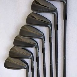 Iron New Set Brand 2024 Black 790 Irons Sier Golf Clubs 4-9P R/S Flex Steel Shaft with Head Cover s