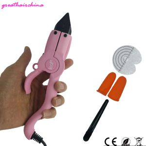 Irons 1pcs Extension Fusion Fusion Kératine Nail Remy Human Hair Extension Iron Gift HighterMemperature Isulated Dingers