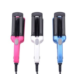 Irons 3 Barrel Cerramic Hair Curler GRUMPER CURLING IR Tong Tong WAGNE ROLLER BEAUTÉ Personnel Care Care Appareil 200V Salon Tools