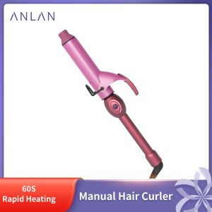 Fers ANLAN manuel bigoudi température réglable anti-brûlure 60s chauffage friser cheveux mode outils de coiffure