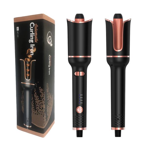 Planchas Rizador de pelo giratorio automático Cerámica Rizador automático Herramientas de peinado Rizador Air Spin Wand Styler Curl Machine Magic Hair Waver