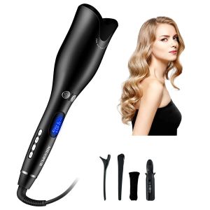Irons Auto Rotation Hair Curling Wand Air Air Spin and Curl Curler Hair Waver Ceramic ionic Barrel Professional Hair Curler Styling Style