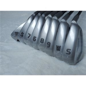 IJzers Merk 8PCS 425 425 Golf Ijzer Set Clubs 49SW RSSR Flex SteelGraphite Shaft Met Head Cover 230114