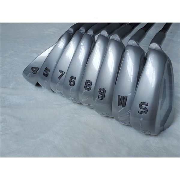 Irons Brand 8PCS 425 425 Golf Iron Set Clubs 49SW RSSR Flex SteelGraphite Shaft con tapa de cabeza 230114