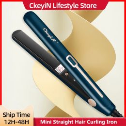 Fers CkeyiN Portable température constante lisseur cheveux bigoudi professionnel outils de coiffure Mini fer à cheveux droit