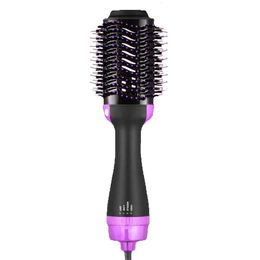 Planchas para rizar DY DY Secador de pelo Volumizador One Salon Heat Air Comb Paddle Styling Brush Generador de iones negativos 3 4 en 1 Plancha Cu