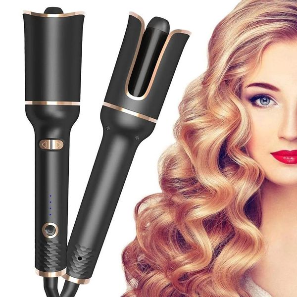 Irons Curling Irons Hair Automatic Curler Auto Hair Curling Iron Ceramic Rotation Air Curler Air Spin Wand Styler Curl Machine Magic Hai