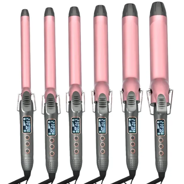 Iron Electric Professional Ceramic Hair Curler LCD Curling Iron Roller Curls Wand Waver Fashion Styling Outils