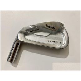 Irons gauche Honma TW747VX Set Golf Clubs Golf 4-11 R / S Arbre en acier flex