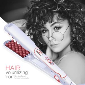 Irons Nouveaux cheveux Iron Corn Corly Styling Wave Curling Iron Terring Hair Fer Irons Tools Tools Volumizing Hair Curler Corrug pour les cheveux
