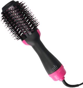 Fers à repasser une étape sèche-cheveux brosse à Air chaud Styler et sèche-linge avec ionique négatif pour lisser la brosse professionnelle à friser