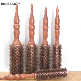 Iron Pouchés Poix Hairdressing Roll Aluminium Cylindre Coie Coiffure Antistatic Lmois Massage Massage à rouleau Roule