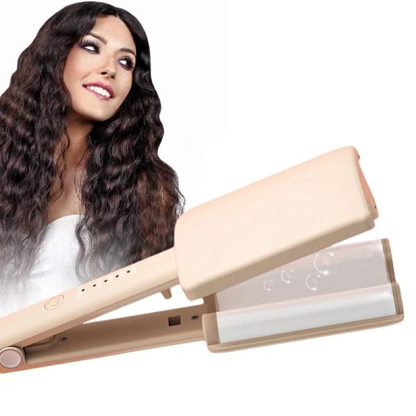 Planchas Profesional Triple barril rizador de pelo rizador caliente ondulado estilo rizador de cerámica permanente férula varita rodillo salón herramienta de estilismo