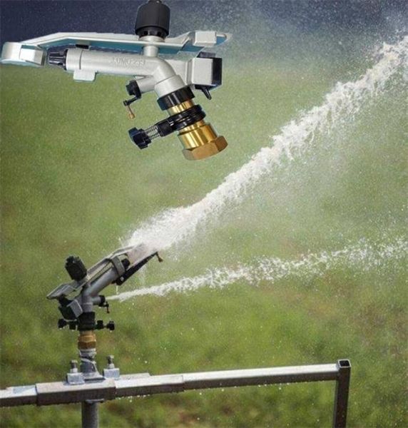 Équipement d'irrigation Sprinkler agricole pistolet pistolet en métal pistolet arrosage arrosage du jardin à 360 degrés T2005305014242