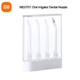 Irrigator Xiaomi MEO701 Orale Irrigator Nozzels draagbare elektrische tanden spoelapparaat mondstuk tanden bleken water flosser accessoires