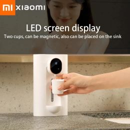 Irrigadores Xiaomi 540ml Máquina de enjuague bucal inteligente USB Sensing automático Dispensador de enjuague bucal para la limpieza oral del hogar Daveño bucal