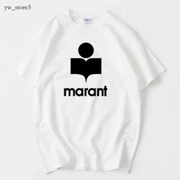 Isabel Marant Mens T-shirts Summer Marant T-shirt Men Femmes surdimensionnées Coton HARAJUKU T-shirt O-Neck Male Tshirts Tshirts Fashion Brand Loose Tee Marant Womens 8139