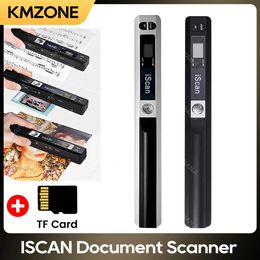Iscan A4 Portable Scanner Mini-document PO-boek JPG PDF-formaat Handheld Scanning 300/600/900 DPI met 32G TF-Card 240416