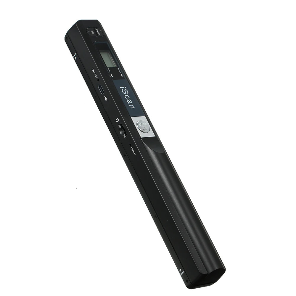 Портативный сканер ISCAN Mini Handheld Scanner Scanner Automotriz A4 Scanner для формата JPG и PDF 300/600/900 DPI 240416