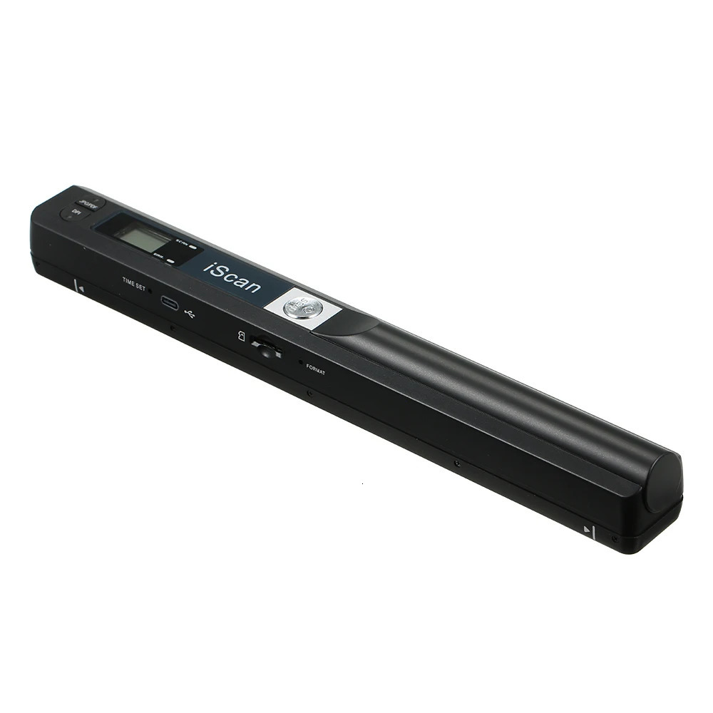Портативный сканер ISCAN Mini Handheld Scanner A4 Scanner для формата JPG и PDF 300/600/900 DPI 240416