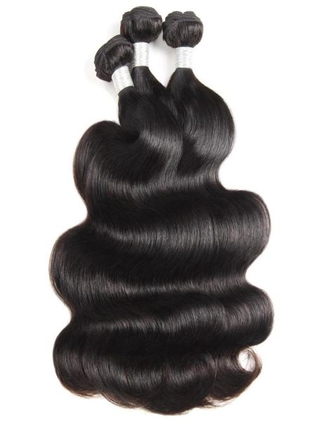 Ishow 12A Extensiones de cabello humano crudo de onda suelta 34 paquetes Kinky Curly Body Brasileño Peruano Malasia Indio Armadura del cabello Tramas f3530690