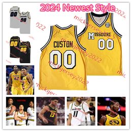 Isiaih Mosley Michael Porter Jr. Missouri Tigers 2024 Basketball Jersey Mohamed Diarra Kaleb Brown Tre Gomillion DeAndre Gholston D'OI HODGE J.CARKSON Jerseys