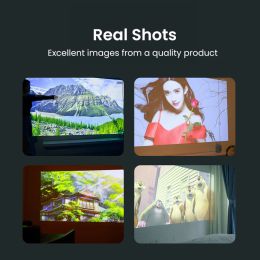 Isinbox x8 mini proyector portátil con pantallas Android 5G Wifi Home Theatre Cinema Projector Support 1080p Video LED proyectores
