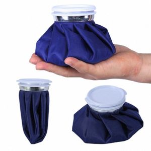 ISKYBOB Ice Cold Pack Sac à glace réutilisable Sac d'eau chaude pour blessures Thérapie froide chaude et soulagement de la douleur Pack de glace rose bleu 6/9/11In H1L0 # #