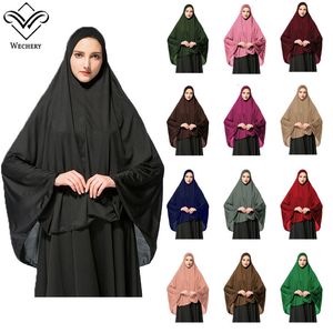 Hijab islamique Abayas courtes pour femmes musulmanes turques vêtements islamiques avec couvre-chef foulard robe ample pour femmes de qualité supérieure Islam hijab