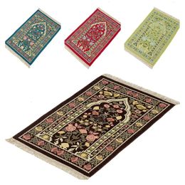 Mat de prière musulman islamique tapis de prière épais doux tapis de prière islam priant mat pifon