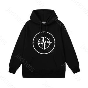 Eiland mannen klassieke mode hoodie sweatshirts stenen paar stijl letter logo print patroon losse pocket comfortabele katoen casual hoodies pullover hoge kwaliteit 06