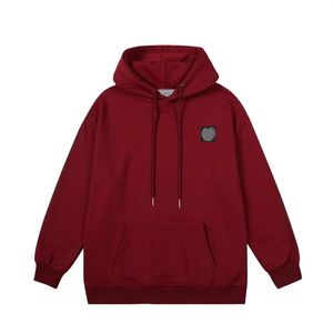 Eiland nieuwe mannen mode hoodie sweatshirts stenen paar stijl geborduurd rond badge logo los plus size pocket comfortabele katoen casual hoodies pullover 04