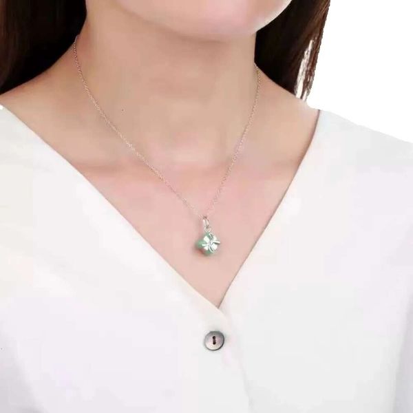 Collier Ism T collier S SIER émail cadeau pendentif chaîne de clavicule cadeau de saint valentin bijoux de tempérament