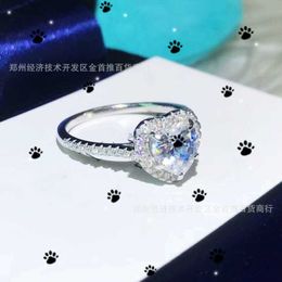 Ism anneaux bijoux conception douce sens T Mosang amour diamant Sterling Sier plaqué véritable or bague de mariage