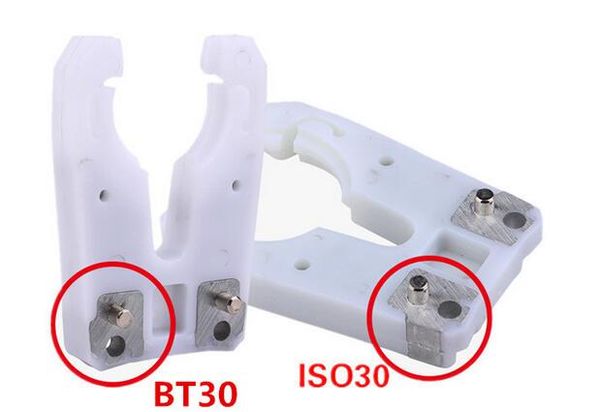 ISO30 BT30 HSK63F Soporte de herramientas Herramienta de la máquina Hermanetón HORK CNC Máquina de grabado Cambio automático Mango de garra Soporte de garra