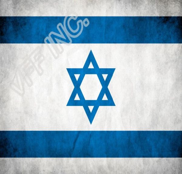 Israël antique faire l'ancien drapeau national drapeau 3ft x 5ft Banner en polyester volant 150 90cm Flag personnalisé5953677