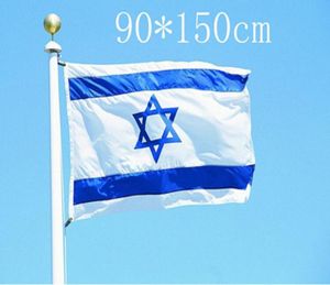 Drapeau d'israël Nation 3 pieds x 5 pieds, bannière en Polyester volant 150 90cm, drapeau personnalisé partout dans le monde, extérieur 4301062