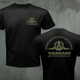 Israel Police Yamam Counter Terrorist Unit SWAT Special Forces T-Shirt Premium Katoen Korte Mouw O-hals Heren T-shirt Nieuwe S-3XL L230520