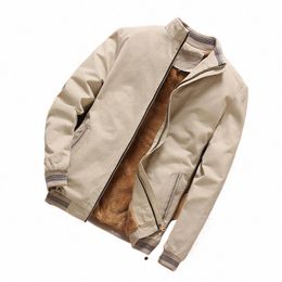 Isurvivor 2022 Herfst Heren Bomber Jassen Casual Mannelijke Uitloper Fleece Dikke Warme Windjack Heren Militaire Baseball Jas 957N #